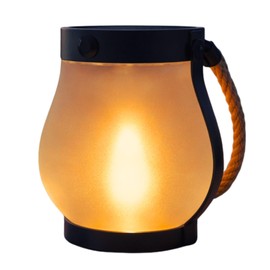 Solar Lantern, Flickering Flames, Garden Light, Waterproof, USB Charging, Hanging, Standing Type, Nordic, Garden Light