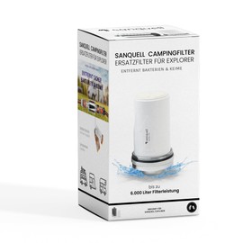 Replacement Filter Explorer, Sterile Filtration when Filling Fresh Water Tanks in Motorhomes, Caravans and Boats, Medical Technology