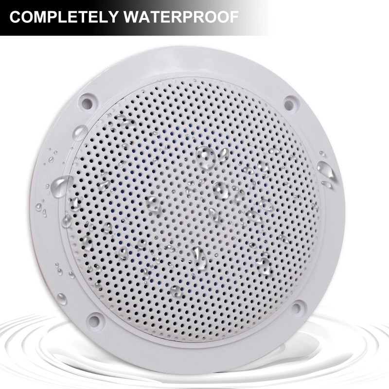 Herdio 4x Herdio 320W 4" Boat Marine Stereo Kitchen Bluetooth