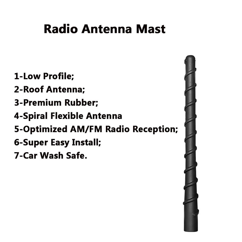 GN1Z-18A886-A Radio Antenna Mast Fit for Ford Ranger (2019-2026) |