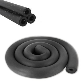 Pipe Insulation Foam Diameter 22 mm Pipe Insulation Heating Pipes Black for Copper Pipe 22 mm, Heating Pipe Cover, Pipe Lining for Heating Pipes, 1.8 m Length