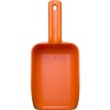 Remco 64007 Orange Polypropylene Injection Molded Color-Coded Bowl Hand Scoop,