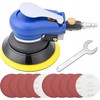 5 Inch Air Random Orbital Sander, Pneumatic Palm Sander tool