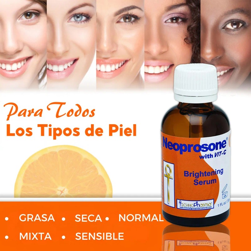 Serum Despigmentante Con Vitamina C Alfa Arbutina Neoprosone Todo Tipo