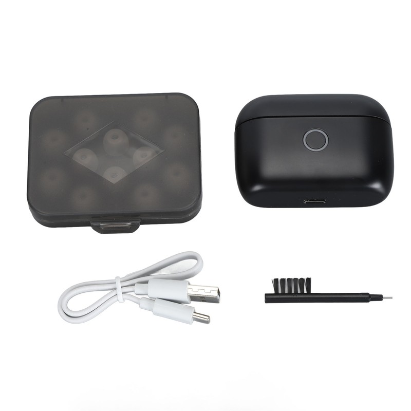 Bluetooth Earbuds Sound Amplifier Rechargeable 2 Use Aid Hearing Tool