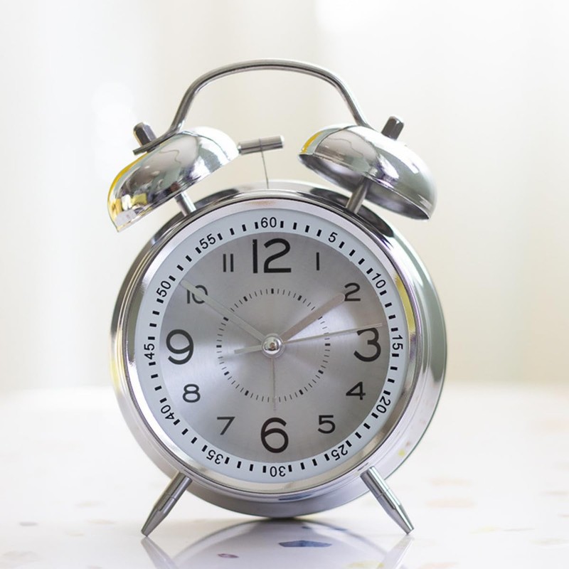 YYDS Loud Alarm Clock, Analog, Loud Bell, Noisy Alarm Clock,