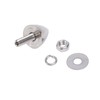 Universal Bullet License Plate Fastener Screw Caps for Standard License