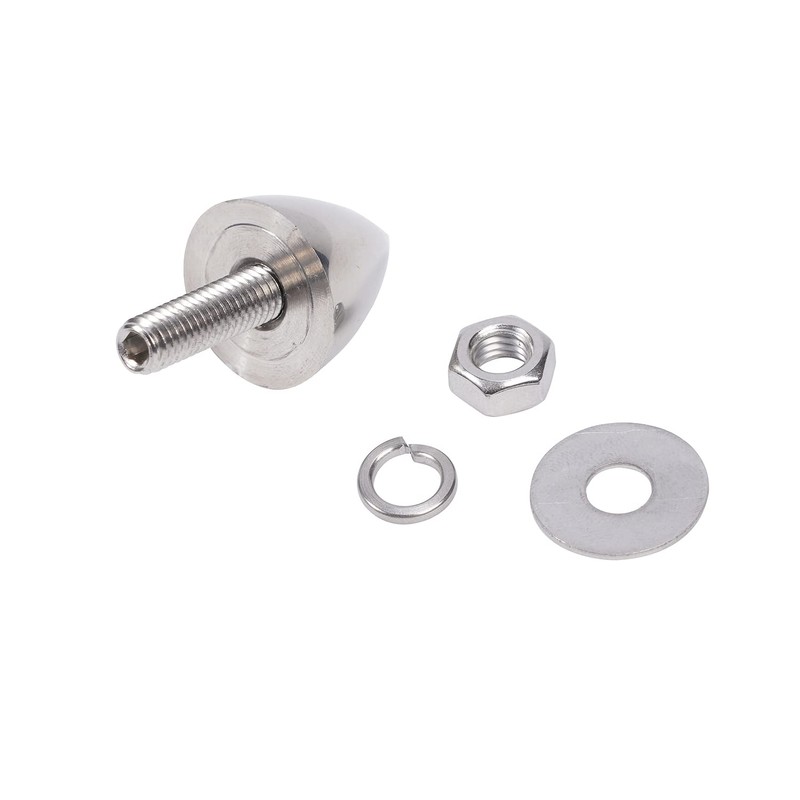 Universal Bullet License Plate Fastener Screw Caps for Standard License