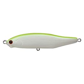 TackleHouse CFSS85HW Pencil Bait Contact Feed Sinking Slider, Heavyweight 3.3 inches (85 mm), 1.1 oz (30 g), Pearl Chart #02 Lure