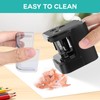 Eagle Electric Pencil Sharpener, Dual Holes, Battery Powered for School/Office/Art,