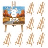 CONDA 8 Pack 16" Tabletop Display Easel, Portable A-Frame Tripod