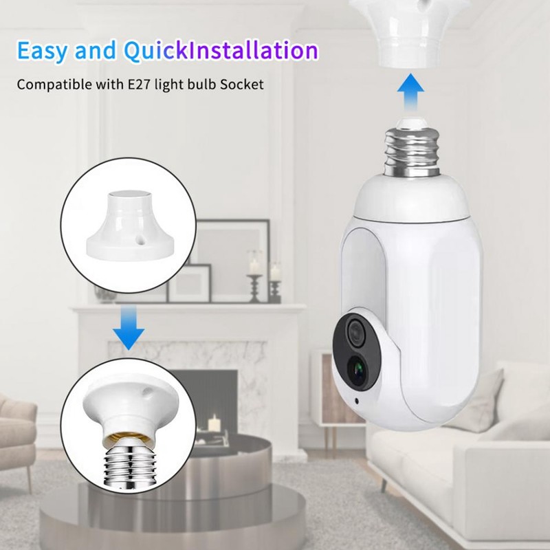 WiFi Camera 2MP Night Vision 2 Way Audio Alarm Function