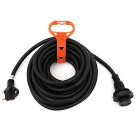 AINTIER RV Extension Cord 30Amp 36FT, Heavy Duty 10AWG/3C NEMA TT-30P Male Plug and NEMA L5-30R Female Receptacle for RV Trailer Campers Caravan, ETL Listed