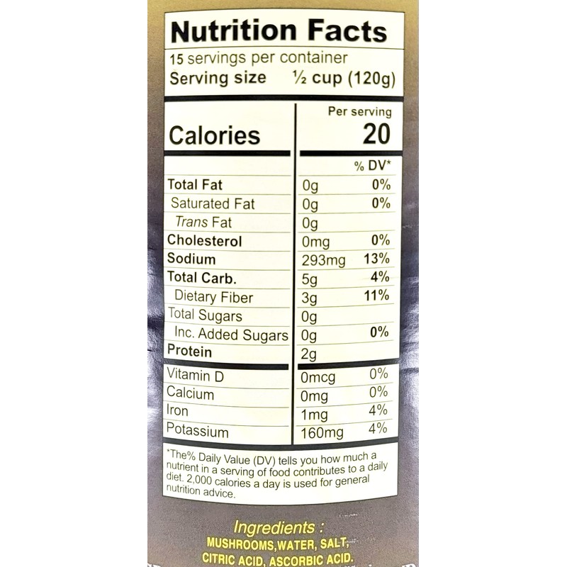 Supremo Italiano Mushrooms Stems and Pieces, 62 Ounce