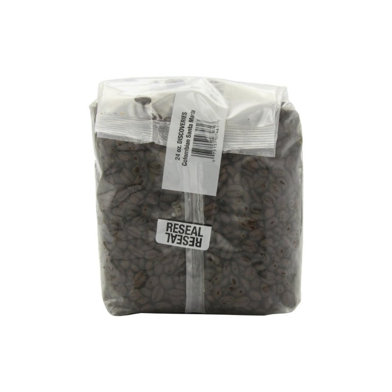 First Colony Organic Whole Bean Coffee, Colombian Santa Marta, 24-Ounce