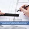 Triangular scale, ruler 30 cm, scale ruler, aluminium architectural ruler,
