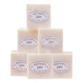 Axiu 12jabones Tailandés D Arroz Hecho A Mano Colágeno Vitamina E