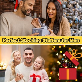 Stocking Stuffers for Men, Multitool Pen 9 in 1, Christmas Gifts for Men, Cool Stuff for Mens/Grandpa/Dad Gifts for Men Who Have Everything, Mens Stocking Stuffers for Adults, Gadgets for Men