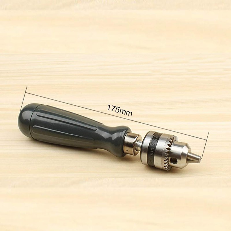 ANCLLO Manual Drill Bit Large Key Hand Drill with 5