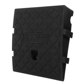 GANAZONO Heavy Duty Driveway for Wheelchairs and Vehicles Textured Non Slip Surface Easy Installation Screws Design for Sidewalk Use