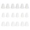 MECCANIXITY Silicone Triple Flange Ear Bud Tips Low Noise for