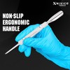 Nivico Tools Flat Handle Gouge Nail Pusher & Cuticle Pusher