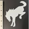 Bronco Ford Bronco Bucking Horse 5 inch vinyl decal 2