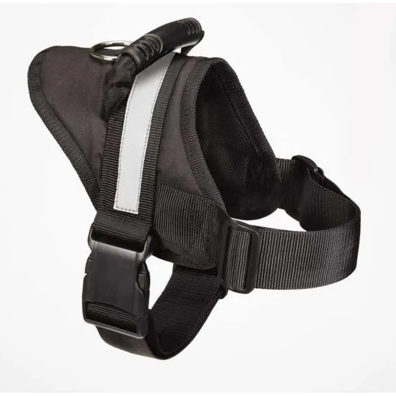 Dog Harness Deluxe Easy Grab Padded Handle with Reflective Strip