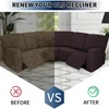 PureFit 7-Pieces Sectional Sofa Covers, Extra Large Sectional Recliner Couch
