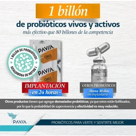 Pavia Probi?ticos Vivos en Biogel con Omega 3
