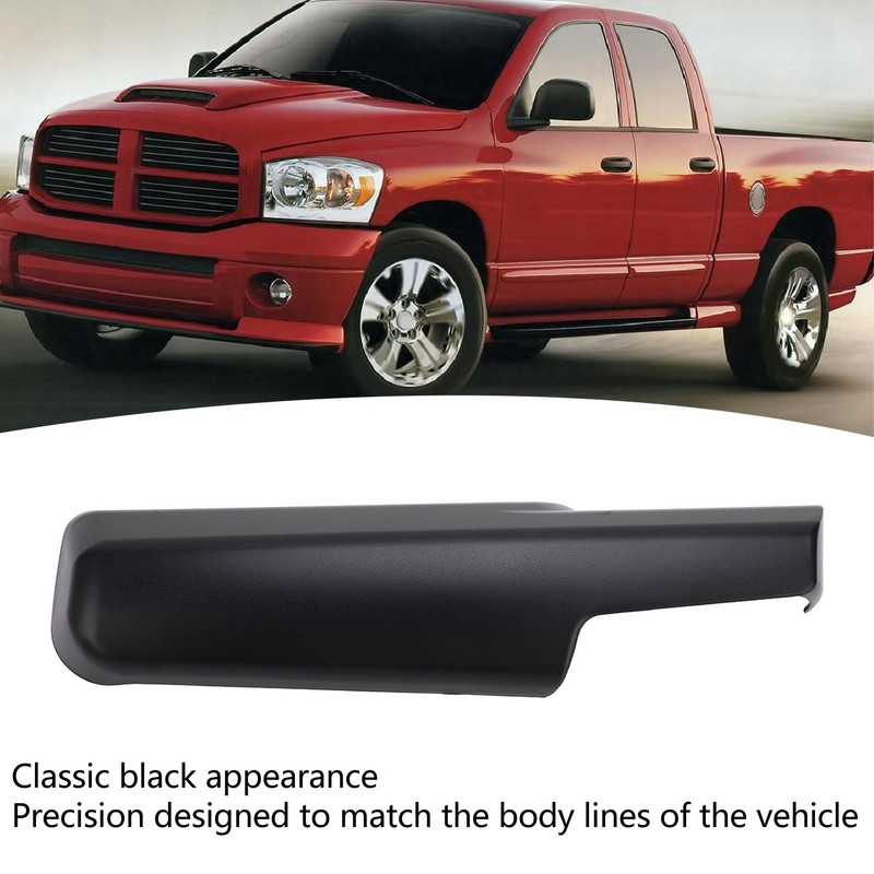 Trailer Tow Mirror Front Arm Cover Frosted Surface Black Replacement
