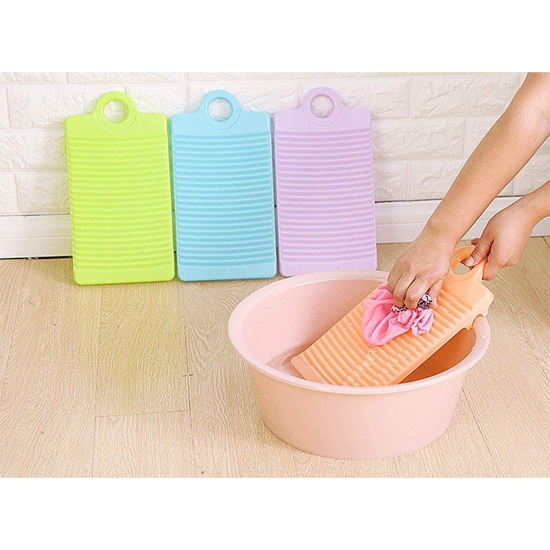Daycount® Mini Plastic Washboard Washing Board Shirts Cleaning Laundry Board