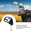 9PCS Golf Club Head Covers Waterproof PU Numbered Golf Club