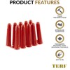 TERF® Premium Quality Red Wall Plugs - 6mm x 30mm