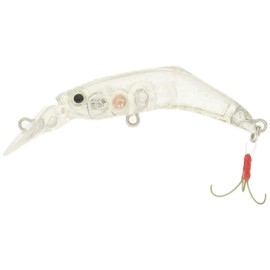 Bassday C-61 Crankbait, Hazemushi Lure, 45SS, 1.8 inches (45 mm), 0.1 oz (3.1 g), Clear All Glitter Lure