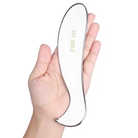 GYX COELE Gua Sha Tools Stainless Steel gua sha Scraping Massage Tool, IASTM Tools, muscle scraper Physical Therapy use Soft Tissue and Scar Tissue(GYX COELE-15)