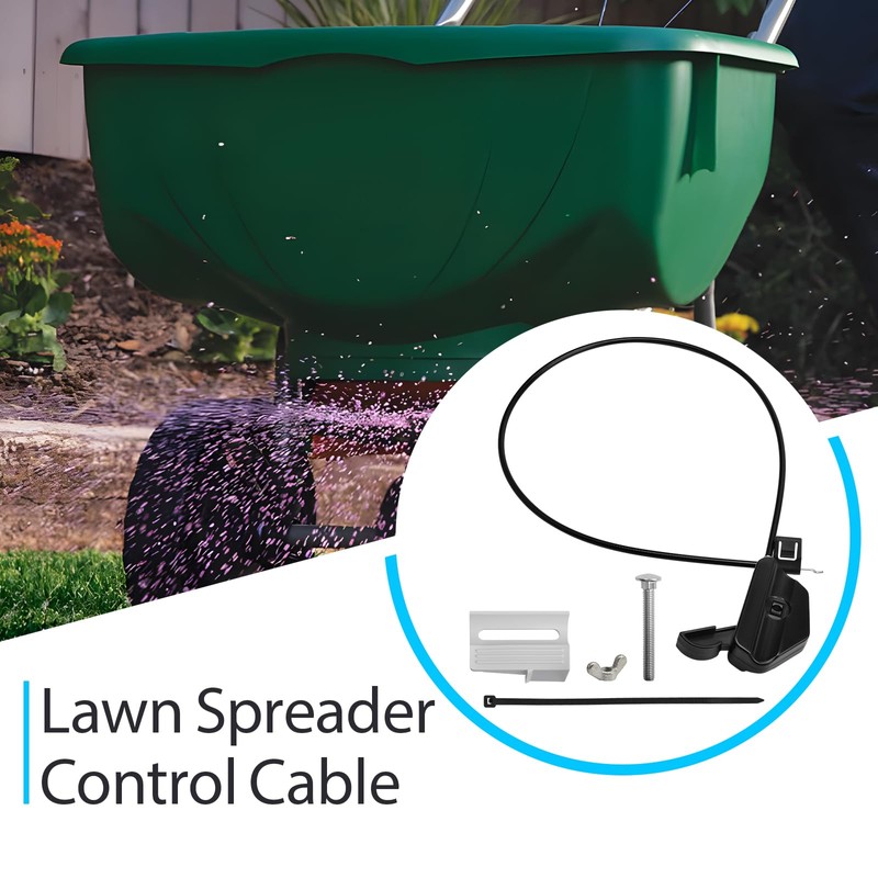 49447 Lawn Spreader Control Cable Compatible with Spreader Cable MTD