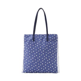 AfternoonTea Living JK46 Tote Bag, Small Floral A4 Tote Bag, Blue