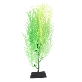 HALONTIN Aquarium Plants Artificial Silicone Green Fish Tank Decorations Plastic Plants Betta Fish Tank Accessories Aquarium Decor