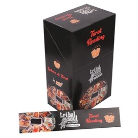 Tribal Soul Incense Sticks (3 Packs x 15g) – Hand-rolled in India, Natural & Aromatic Scents for Cleansing, Meditation: (Tarot Reading)