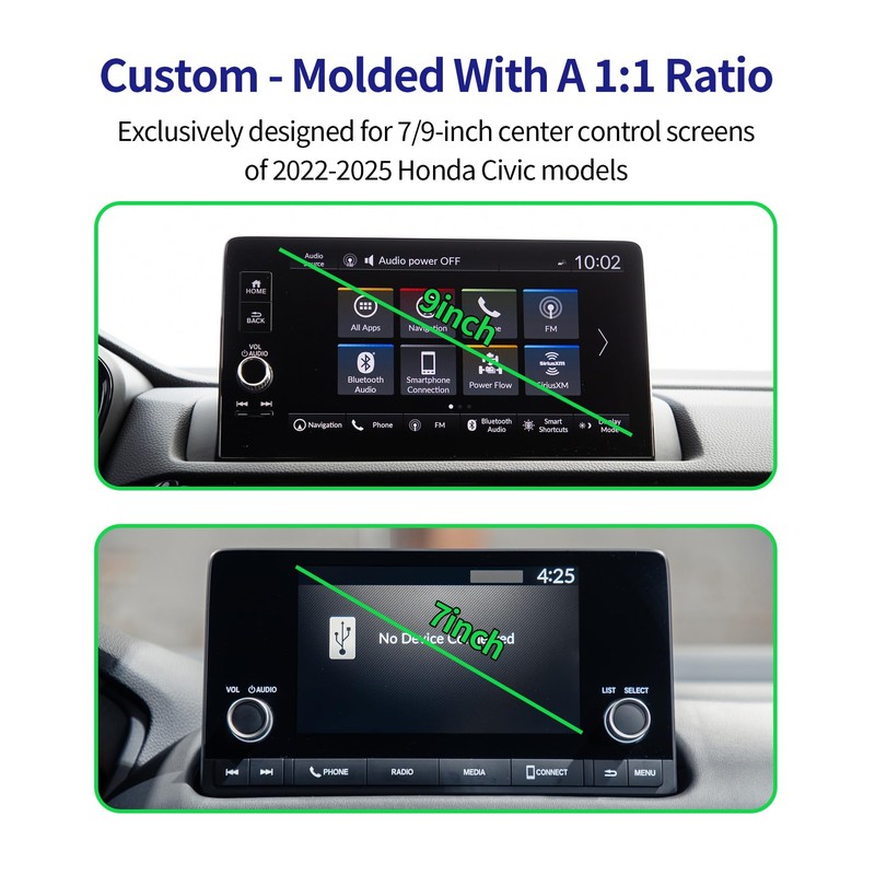 Masergogo Car Phone Holder for Honda Civic 2022-2026 / Civic