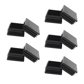10 PCS Square Plastic Plugs,ULIFESTAR Glide Insert Pipe Tubing End Cap,Plastic Tubing Plug,Durable Chair Glide for Chair Table Stool Leg,Pipe,Stainless Steel Tubing,Tube Pipe Hole 45x45mm/1.77x1.77''