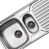 AONAT 2PCS Sink Strainer Plug,Kitchen Sink Stainless Steel Thicken Strainer