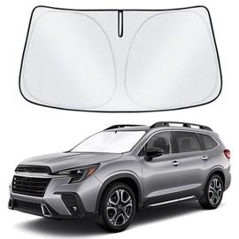 Sun Shade for Subaru Ascent 2019-2024 Sunshade Windshield Accessories 240T Upgrade Foldable Sunshade Custom Windshield Sun Visor Blocks UV Rays