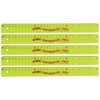 KUM AZ902.02.16-G Left Handed Ruler 30 cm Green Flexible Pack