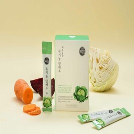 Jeju Farm Organic Cabbage Sticks 3 Boxes / 제주농장 유기농 양배추스틱 3박스