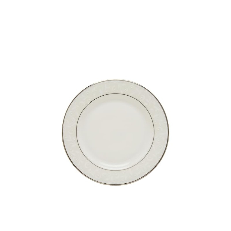 Lenox 6141071 Opal Innocence Bread Plate, 1-Piece, Service For 1,