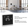Air Conditioning Fan Thermostat Home Touchscreen Thermostat Panel Temperature Controller