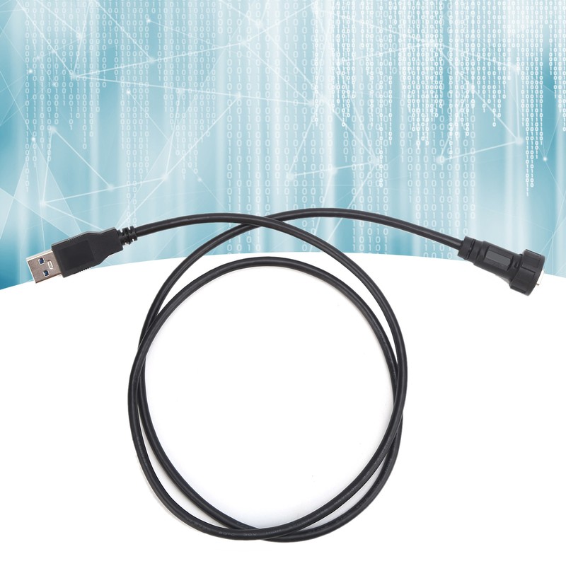 Waterproof USB Connector IP67 TYPEC Male USB3.0 Male with Cable