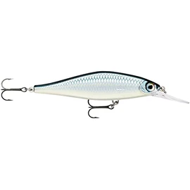 Rapala - Shadow Rap Shad Deep Fishing Lure - Fishing Tackle Plastic Body - Freshwater Spinner Bait - Slow Sinking - Running Depth: 1.5-1.8m - Size: 9cm / 12g - Made in Estonia - Baby Aspius